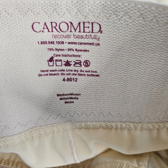 Caromed Post-Surgical Compression Garment Power Knit Girdle Beige - Picture 5 of 6